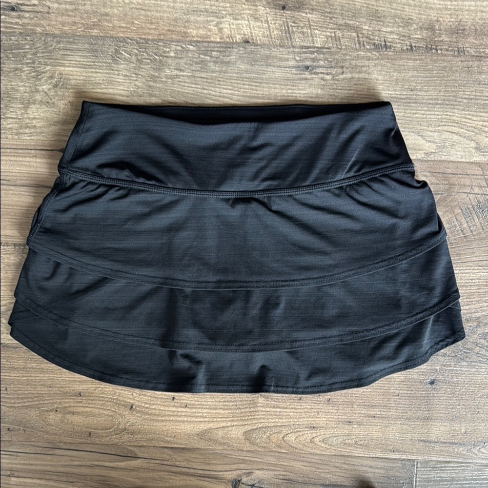 Athleta Athletic Skort / Skirt with Shorts Black